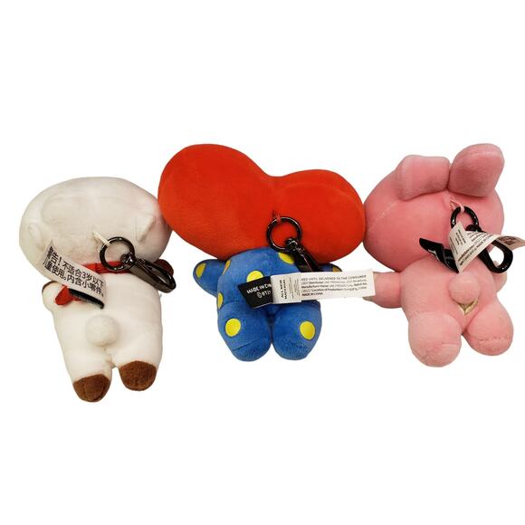 BT21 KPop Plush Stuffy Keychains Korean BTS BANGTAN BOYS Purse Charm Backpack - Picture 2 of 16